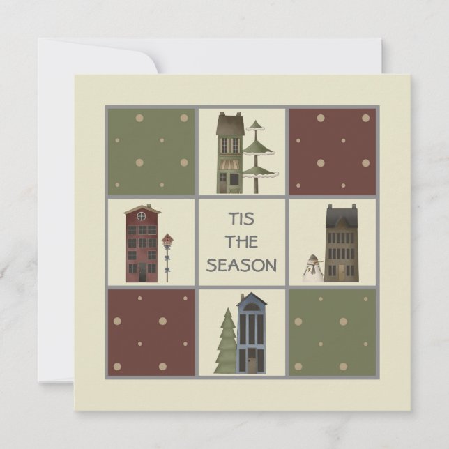 Inbjudningar till årlig grannskapsjulfest (Framsida)