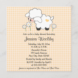 Inbjudningar till babyskor i baby