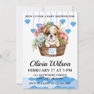 Inbjudningar till babyvisningsprogram, inbjudninga