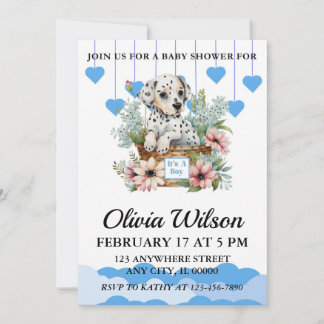 Inbjudningar till babyvisningsprogram, inbjudninga