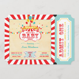 Inbjudningar till Carnival Baby Shower