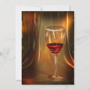 Inbjudningar till cocktail-partiet vin