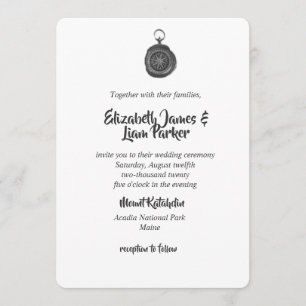 Inbjudningar till Compass Wedding