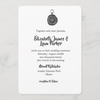 Inbjudningar till Compass Wedding