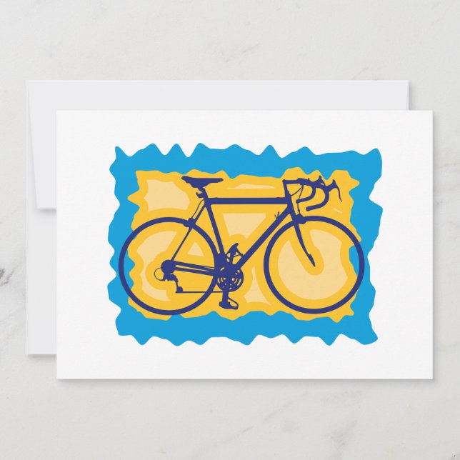 Inbjudningar till Cycle Frimärke (Framsida)