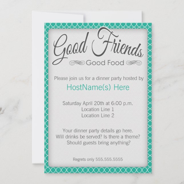 Inbjudningar till daghem i Emerald (Framsida)