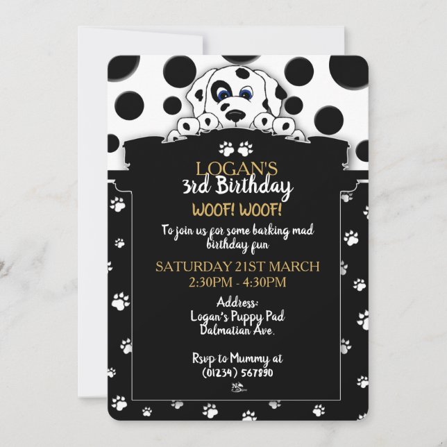Inbjudningar till Dalmatiens marionettparti (Framsida)