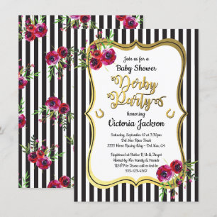Inbjudningar till Derby Thated Baby Shower