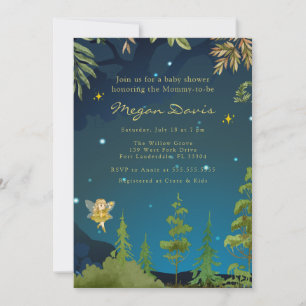 Inbjudningar till Fairy Baby Shower Enchanted Fore