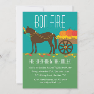 Inbjudningar till Fall Festival Bon Fire Party