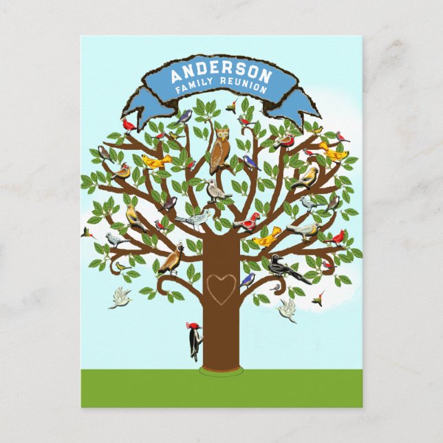 Inbjudningar till familjeåterträff (Framsida)