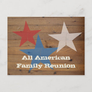 Inbjudningar till Family Reunion-vykort
