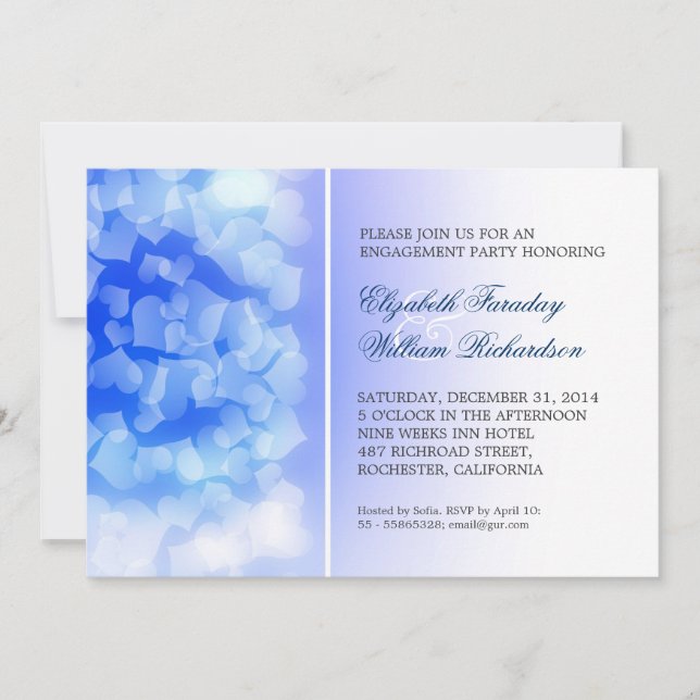 inbjudningar till förlovningsfester (Framsida)