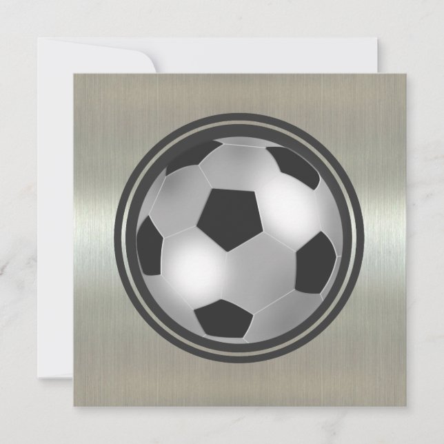 Inbjudningar till fotbollsgruppen Black och Silver (Framsida)