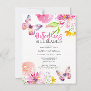 Inbjudningar till Garden Baby Shower
