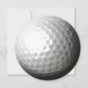 Inbjudningar till Golf-boll-temakretorik