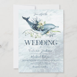 Inbjudningar till guldbröllop i tropiska oceanen