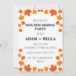 Inbjudningar till hösthöstfall för uppvärmning