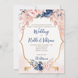 Inbjudningar till indiska bröllop och Hindu bröllo