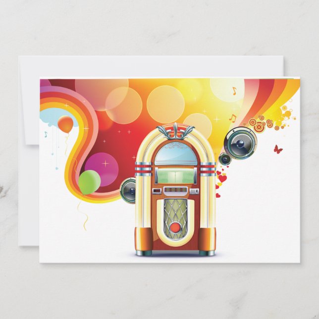 Inbjudningar till jukboxar (Framsida)