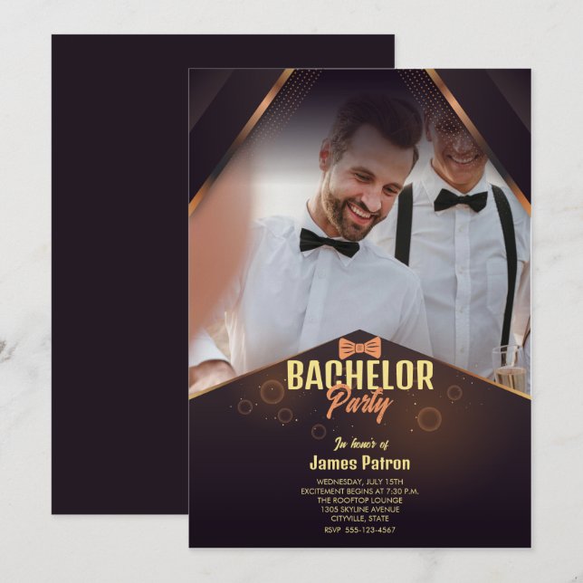 inbjudningar till kandidatgrupp (Fram/baksida)