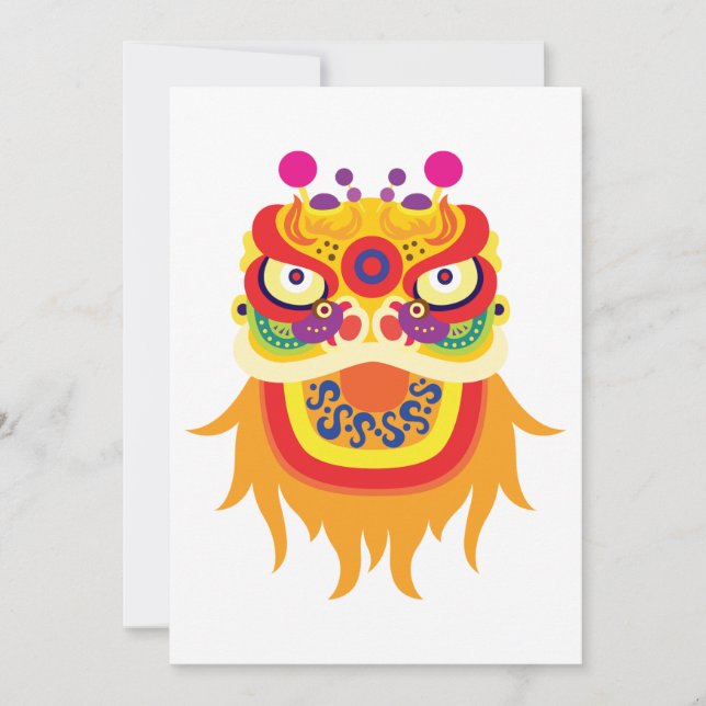 Inbjudningar till kinesiska fästtecken (Framsida)