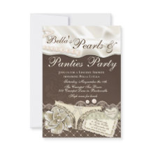 Inbjudningar till Lingerie Shower