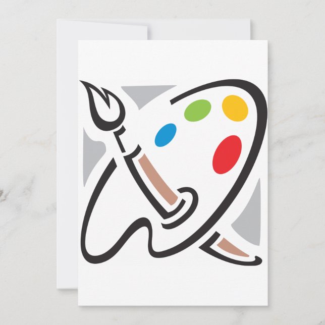 Inbjudningar till målarpaletten (Framsida)