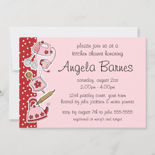 Inbjudningar till Möhippa av kök i detaljhandeln (Framsida)