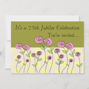 Inbjudningar till Nuns 75:e Jubilee Firande