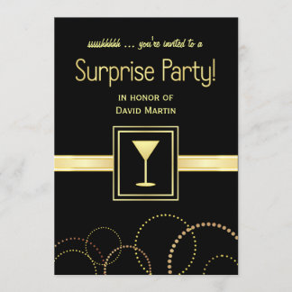 Inbjudningar till överraskningspartier - Sshh du ä