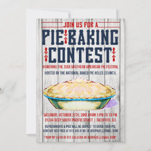 Inbjudningar till Paj Baking Tävling