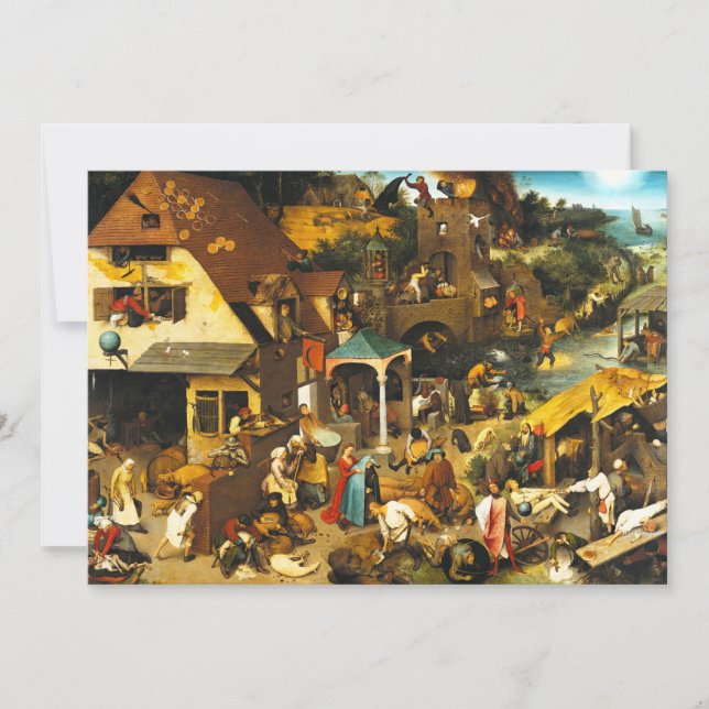 Inbjudningar till Pieter Bruegel Netherlands Prove (Framsida)