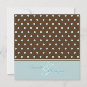 Inbjudningar till Polka dots/contemporary