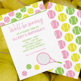 Inbjudningar till Preppy Tennis-partiet