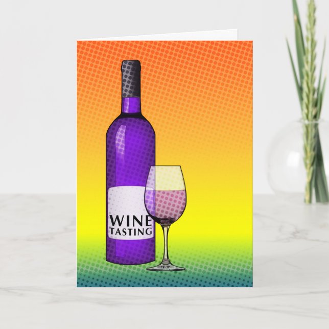 Inbjudningar till provsmakare i vin (Framsida)