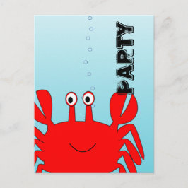 Inbjudningar till Red Crab Beach Party