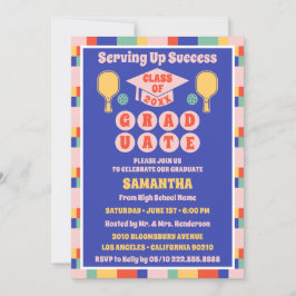 Inbjudningar till Retro Pickleball-Studentfest