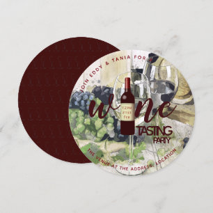 Inbjudningar till ROUND Vin-smakningspartiet Vatte