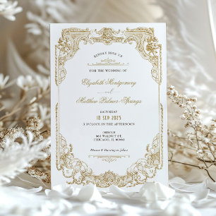 Inbjudningar till Royalet Victorian Elegance Weddi