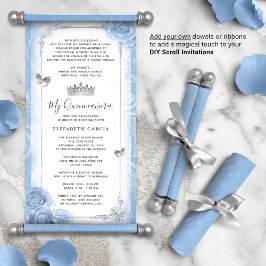 Inbjudningar till Rullan Light Blue Silver Quince 