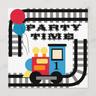 Inbjudningar till Tåg i Party-tid på födelsedagen