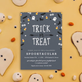 Inbjudningar till taloky Confetti Cute Halloween f