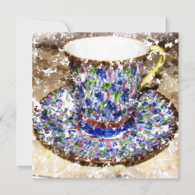 Inbjudningar till Tea Kopp-partiet (Framsida)