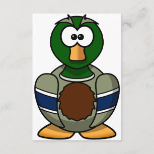 Inbjudningar till Tecknad Mallard Anka