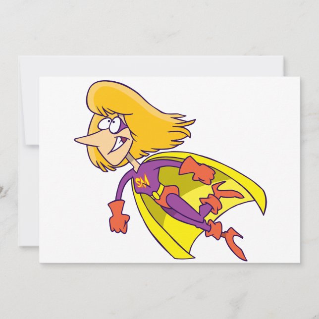 Inbjudningar till Toppen Mamma (Framsida)