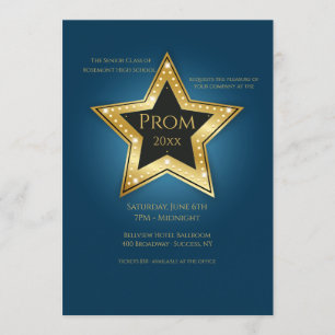 Inbjudningar till Toppen Star Prom