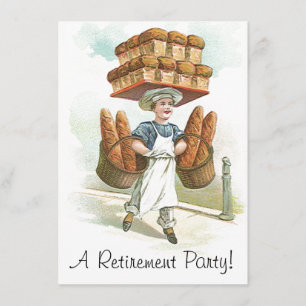 Inbjudningar till Vintage Bakery Baker Pension