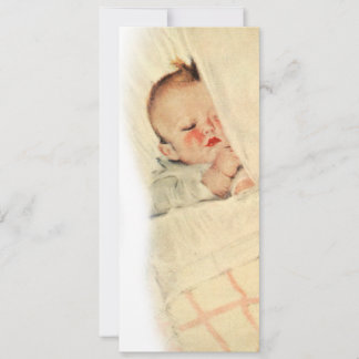 Inbjudningar till Vintage för att ta hand om spädb