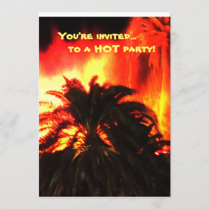 Inbjudningar till Volcano Hett Party